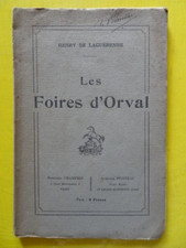 Henry de Laguérenne Les Foires d'Orval Champion et Pivoteau Cher