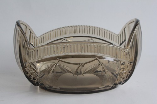 Coupe jardinière verre fumé - coupe,