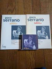 Partition et CD pour guitare flamenco Paco Serrano, d'occasion