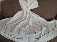 DRAP ANCIEN, lin, BRODE