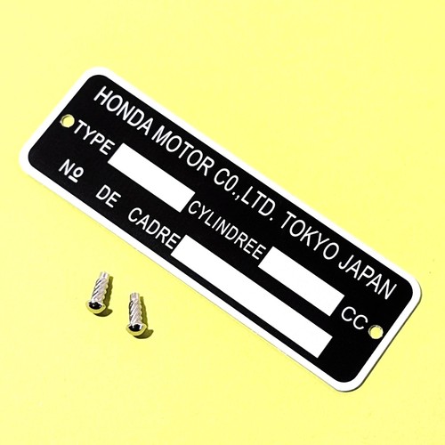 Plaque cadre aluminium - de,