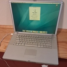 PowerBook G4 15' A1095 Powers on Bad cosmetic condition 1.5 GHZ and 2gb RAM