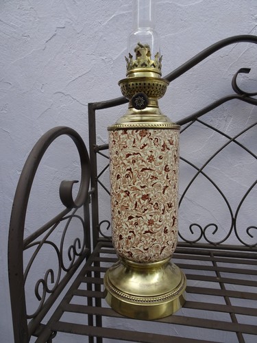 Lampe pétrole perse - pétrole, "