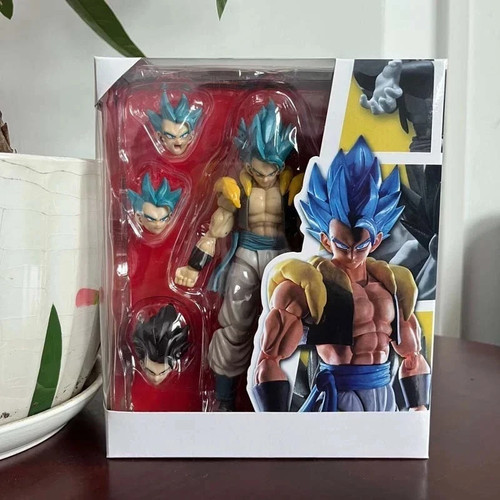 Statue articulée gogeta ssj - statue,