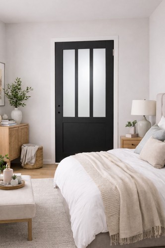 Bloc porte atelier - porte, vitre