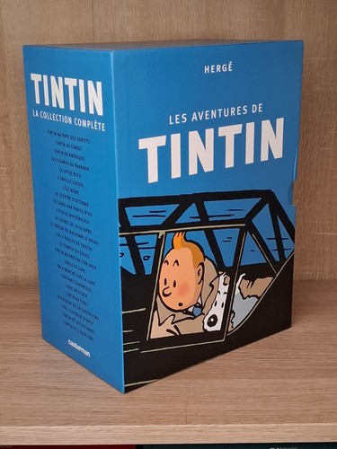 Herge coffret les - /,