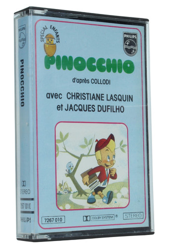 Pinocchio cassette audio - cassette,