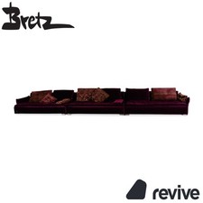 Bretz Filousof Tissu Viersitzer Mauve Canapé