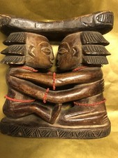 Imposing Luba Headrest from Zaire / Congo