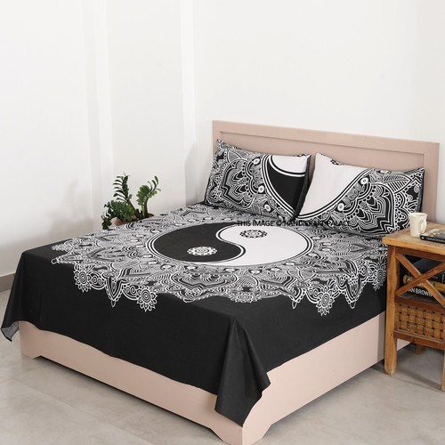 Yin yang mandala lit drap - yin,
