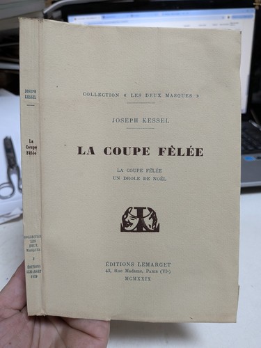 Coupe fêlée joseph - la,