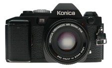 Konica FS-1 35mm Film SLR Camera Hexanon 1.8/50 AR