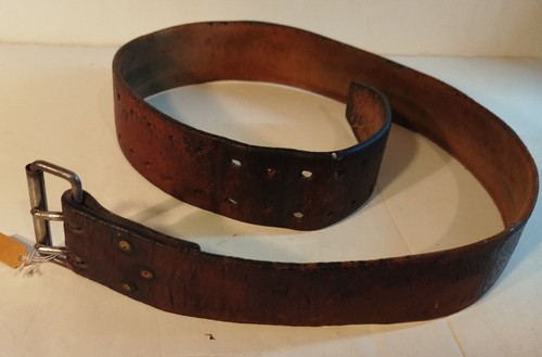 Ceinturon cuir ww2 uniforme - cuir,
