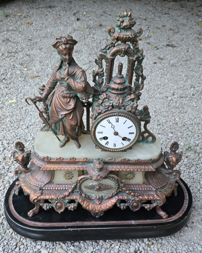 Ancienne pendule cheminee - ancienne,
