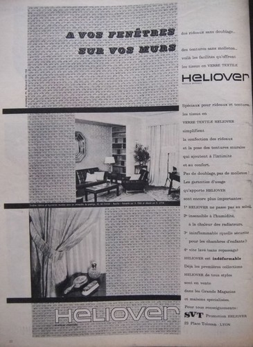 Publicité presse 1962 les - de,