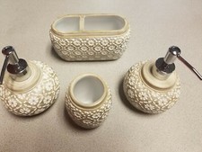 Raymond waites 4 Piece Bathroom Accessories Set