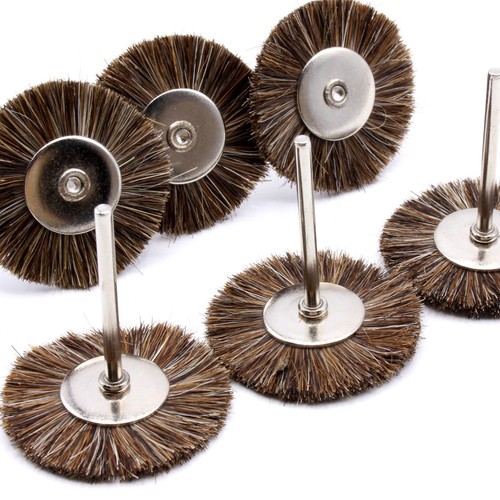 Crin brosse ronde 40mm pour - 6x,