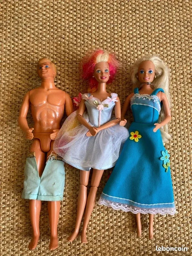 Lot barbie vintage 1 - lot, 3