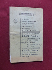 Instructions service et manuel