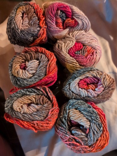 Skeins noro silk - silk, garden