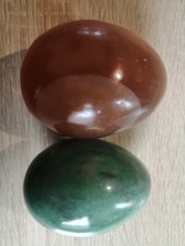 2 oeufs à repriser en albatre