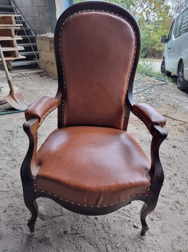 Fauteuil voltaire époque - fauteuil, d'époque