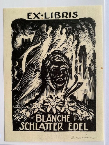 Libris alsace alfred selig - ex-libris,