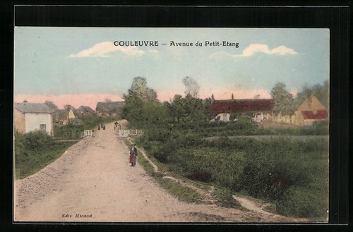 Cpa couleuvre avenue - couleuvre,,