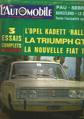Automobile 253 opel - l'automobile, n°253