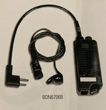 NEW Motorola BDN6706B Voiceducer PTT/VOX Module Ear Microphone For GP300 Radios