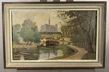 Huile sur toile signée