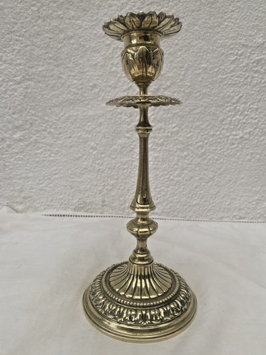 Bougeoir lampe laiton - lampe, en