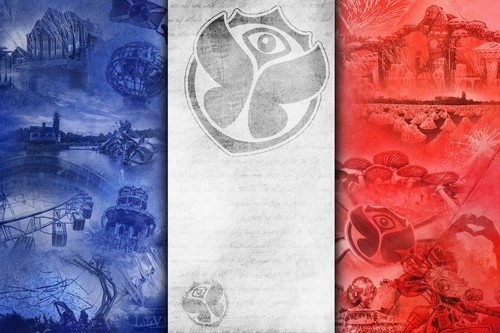 Tomorrowland france flag - tomorrowland,