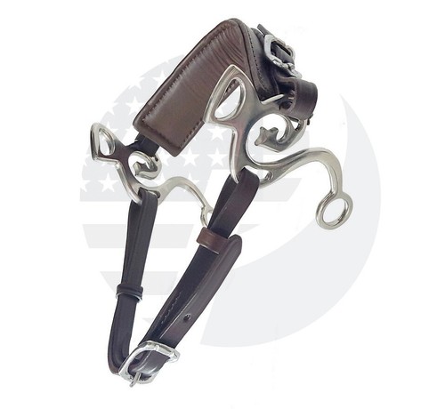 Hackamore bitless horse bit - horse,