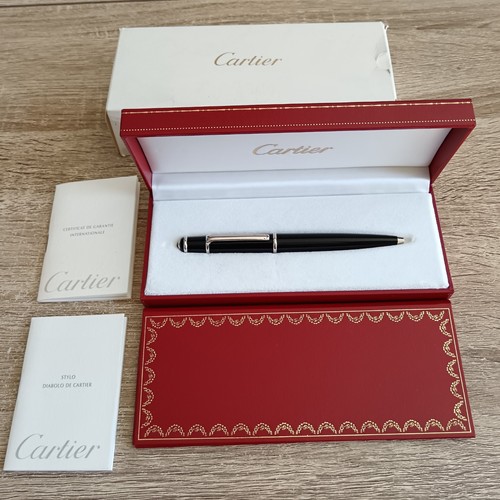 Cartier diabolo ballpoint pen - cartier,