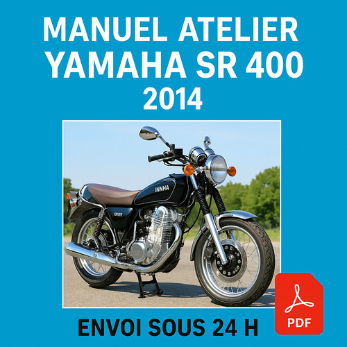 Manuel atelier yamaha 400 - yamaha, sr