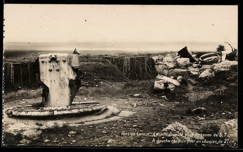 Cpa fort loncin coupole - loncin,,