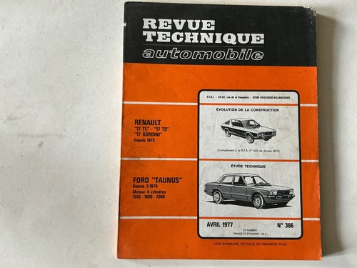 Rta revue technique automobile - rta,