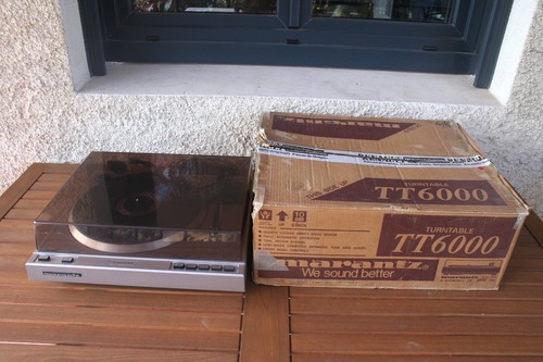 Platine vinyle marantz tt6000 - vinyle,