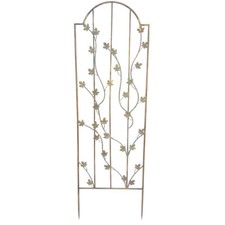 Treillage jardin fer Feuilles 50x156cm