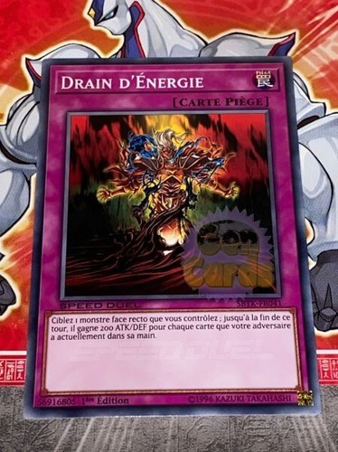 Carte drain d energie - yu, oh
