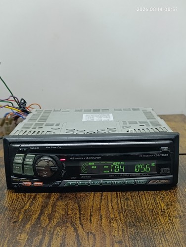 Alpine cde 7860r player - alpine, cde-7860r