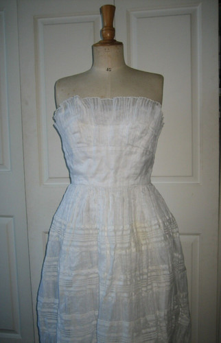 Ancienne robe bustier - ancienne, en