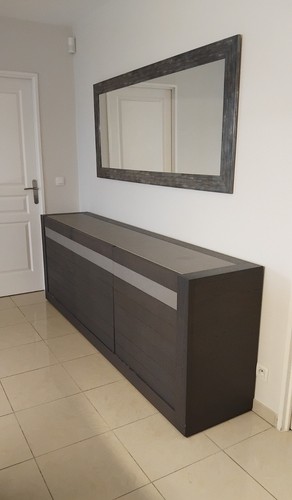 Buffet enfilade bois 3 - /,