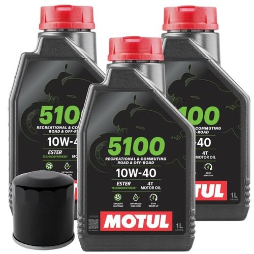 Kit entretien motul 10w40 - kit, 3l