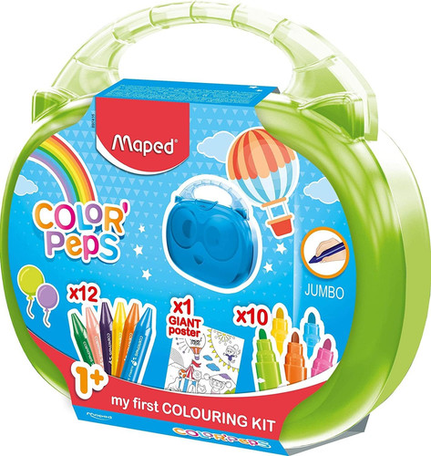Mallette coloriage bébé - mallette,