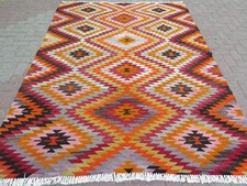 Anatolia Antalya Classic Kilim, Large Rug, Carpet, Kelim, Teppich Tapis 73"x103"