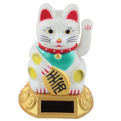 Chat chanceux signe - , porte