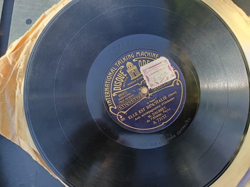 Disque tours odéon - disque, 78