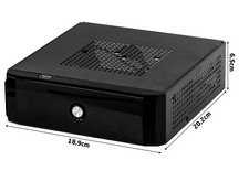 Boîtier MINI-PC + Bloc Alimentation Power Backplane - ATX De 20 + 4-PIN 12V